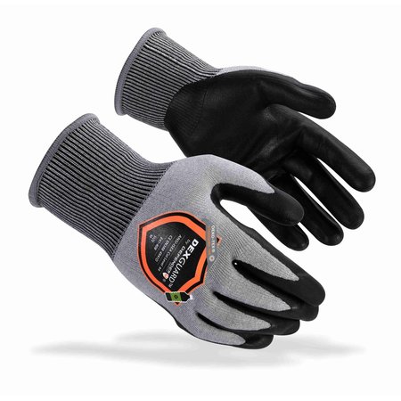 DEFENDER SAFETY A4 Cut Gloves, 18G Ultra thin liner, Level 4 Abrasion Resistant, Foam Nitrile Coating , Size 2XL DXG-E41-408XXL